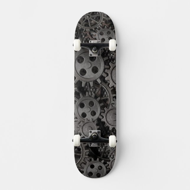 Många utrustar gammal rostig metall, eller skateboard bräda 20 cm (Framsida)