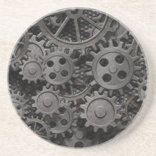 Många utrustar gammal rostig metall, eller underlägg