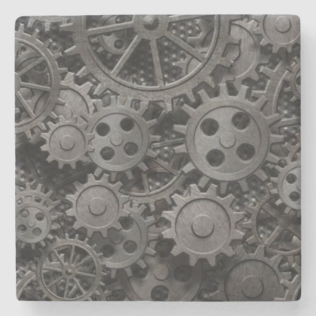 Många utrustar gammal rostig metall, eller underlägg sten (Framsidan)