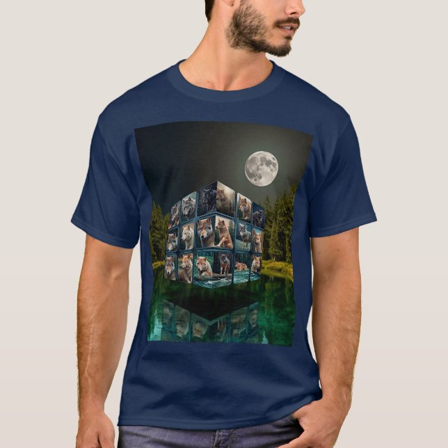 Många Varger T Shirt (Framsida)