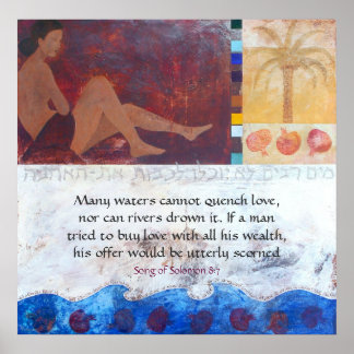 Många vatten kan inte dämpa kärlek, n... poster
