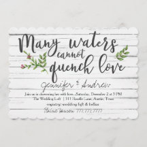 Många Vatten kan inte stänga Kärlek Möhippa