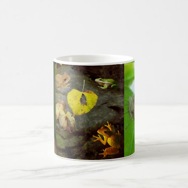 Många vild Träd grodor Mugg (Center)