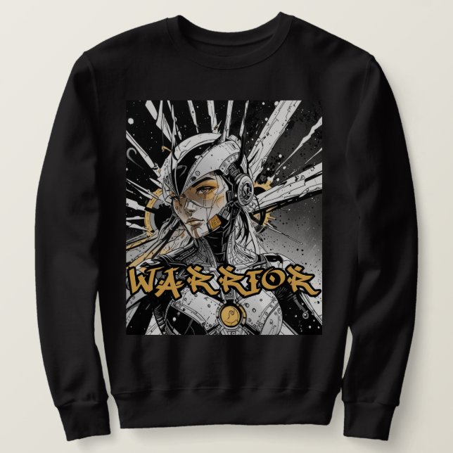 Manga warrior Sweatshirt (Design framsida)