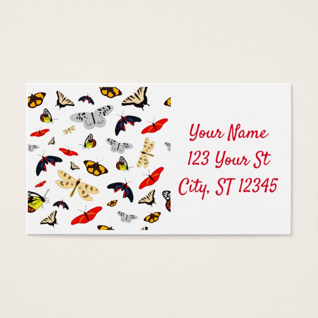 Många Winged Creatunder_Cove Visitkort (Framsidan)