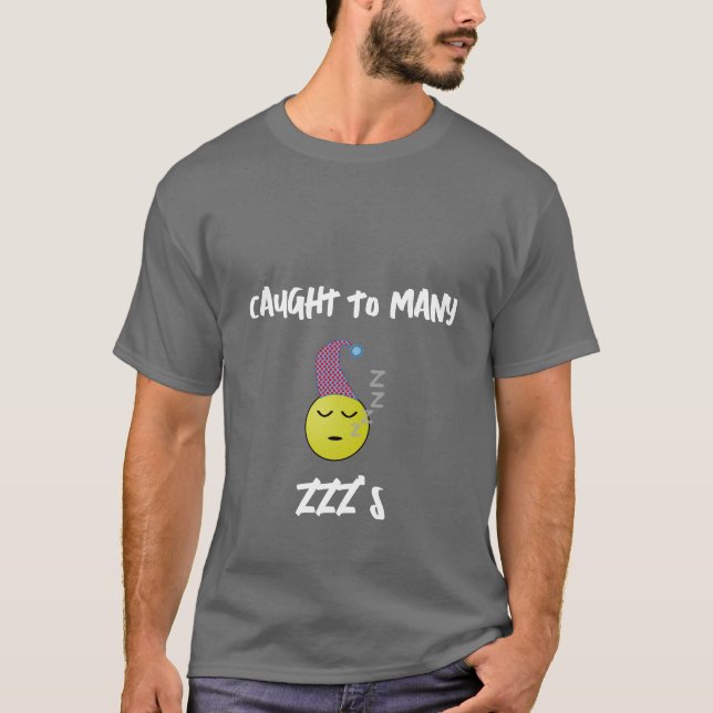 MÅNGA ZZZ BASIC-MÖRK HAR KUNNAT T SHIRT (Framsida)