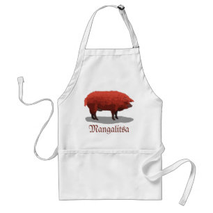 Mangalitsa gris förkläde