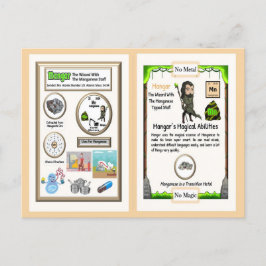 Mangar - Manganese Trading Card Vykort