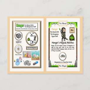 Mangar - Manganese Trading Card Vykort