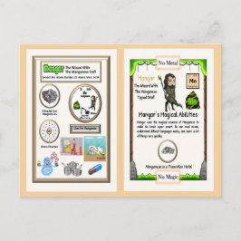 Mangar - Manganese Trading Card Vykort