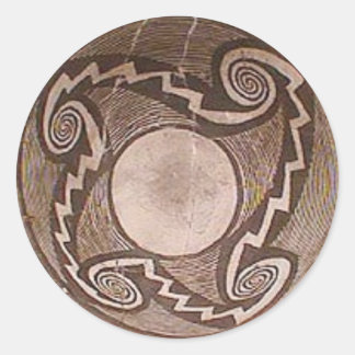 Mangas-dekal Runt Klistermärke