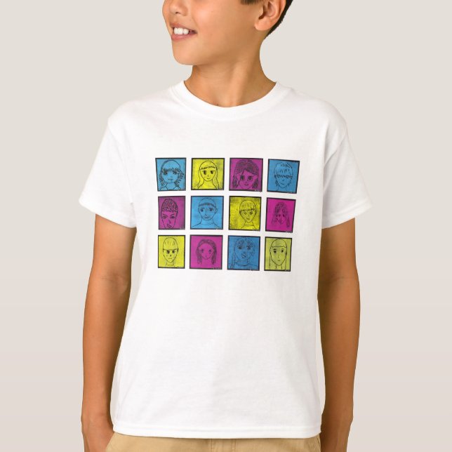 Mangas serie 4 tee (Framsida)