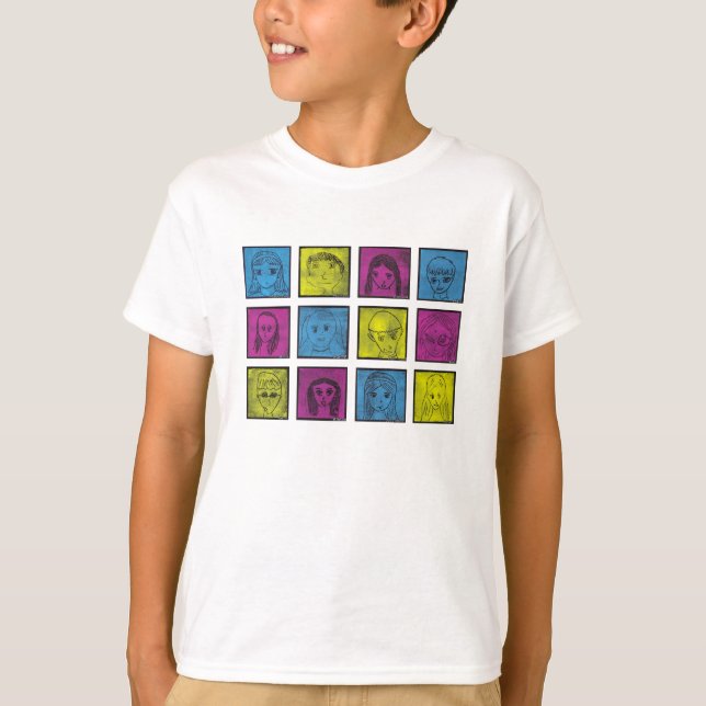 Mangas serie 5 tee shirt (Framsida)