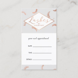 Mängder av Salon Grått/Ro Guld Möte Tidsbeställning Kort