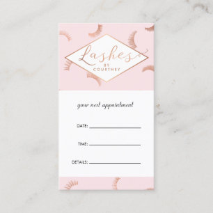 Mängder av Salon Rosa/Ro Guld Möte Tidsbeställning Kort