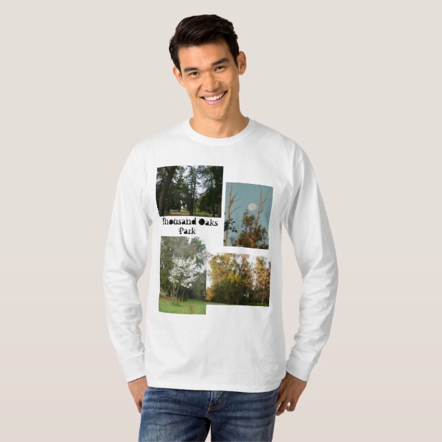 Mängder av scener i Tusand Oaks park Tee Shirt (Hel framsida)