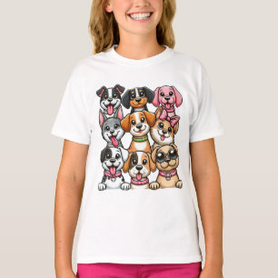 Mängder valpar t shirt