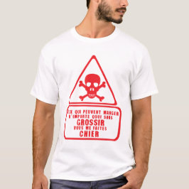 mange importe grossir chier citation tete de mort t shirt
