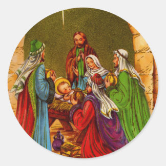 Manger Runt Klistermärke