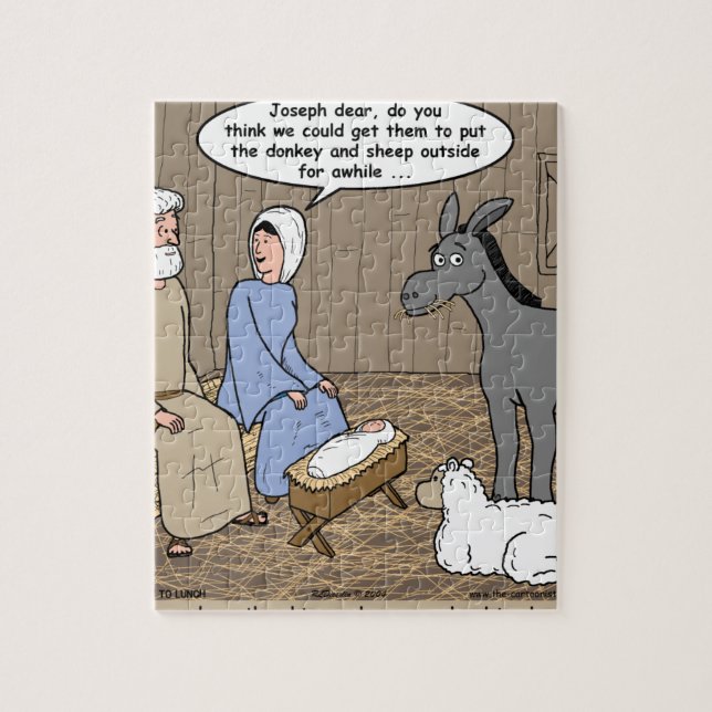 Mangerfarajulkrubba Pussel (Vertikal)