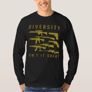 Mångfald är inte Underbarare för andra ändring T Shirt