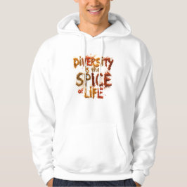 Mångfald är Livets Krydda - Trygg plats Hoodie