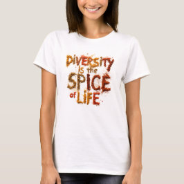 Mångfald är Livets Krydda - Trygg plats T Shirt