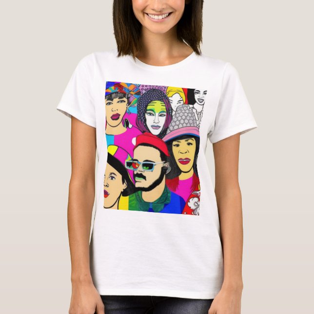 Mångfald är Roligt T Shirt (Framsida)