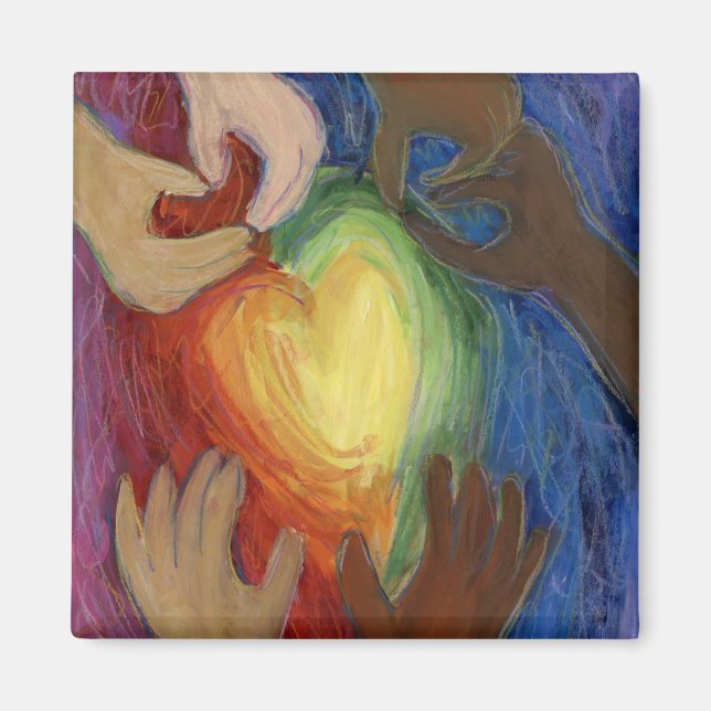 Mångfald, eget kapital och integration (DEI), ridm Magnet (Framsidan)