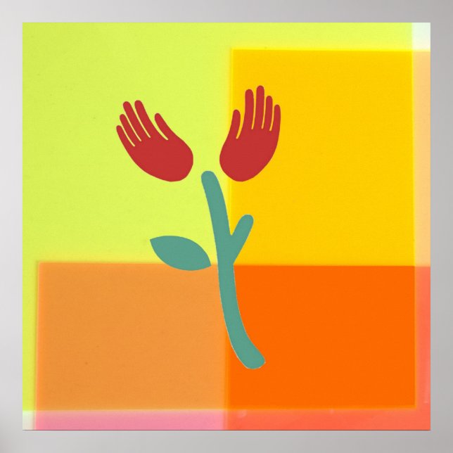 Mångfald Händer Poster (Framsidan)