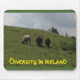 Mångfald i den Irland Mousepad irländare Musmatta