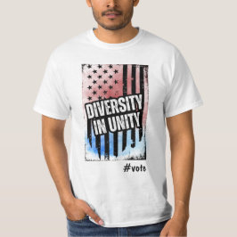 Mångfald i det amerikanska presidentvalet 2024 t shirt