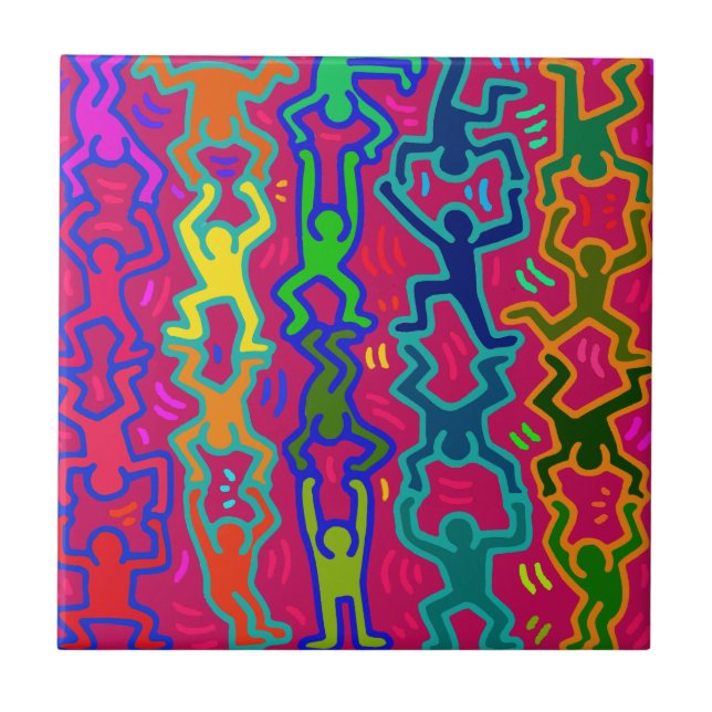 Mångfald Kakelplatta (Framsidan)