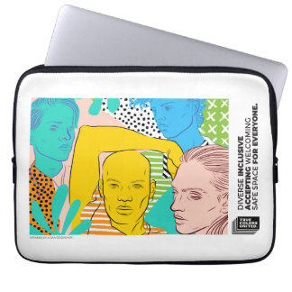 Mångfald- & medräknandeelektronik hänger lös laptop fodral