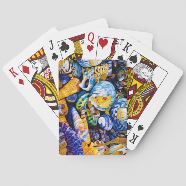 Mångfald - spelkort (Baksidan)