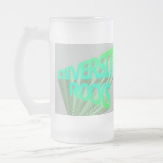 Mångfald Sten Frosted Mugg (Vänster)