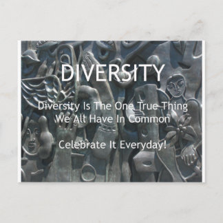 Mångfald Vykort