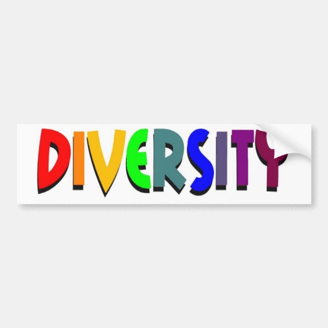 Mångfaldbildekal Bildekal (Framsidan)