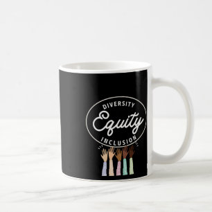 Mångfaldens eget kapital och inlemmande kaffemugg