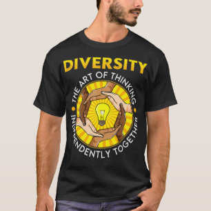 Mångfaldens jämlikhet i Social Rättsintegrering Fe T Shirt