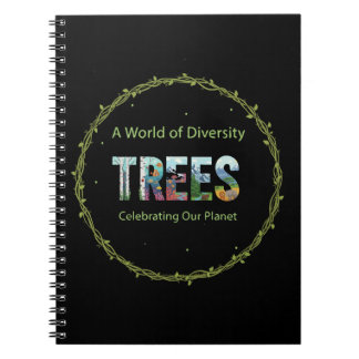 Mångfaldens Värld TRÄD | Fira Vår Planet Anteckningsbok