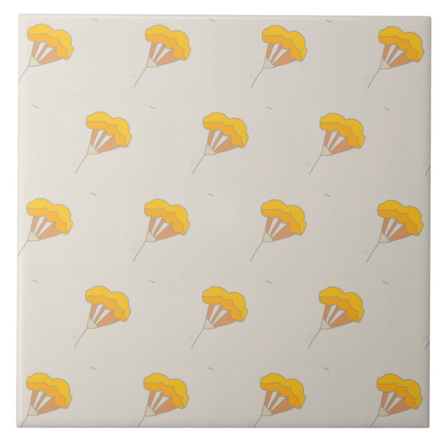 Mångfaldig blomsterdesign av keramiskt plattor kakelplatta (Framsidan)