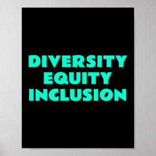 Mångfaldsintegrering - Social Justice Slogan Poster