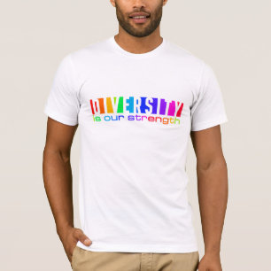Mångfaldskjortan - välj stil & färga t shirt