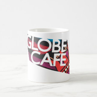 Mångfärgad jordklotCafe Kaffemugg
