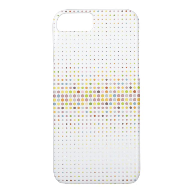 Mångfärgat pricka bakgrund Case-Mate iPhone skal (Baksida)