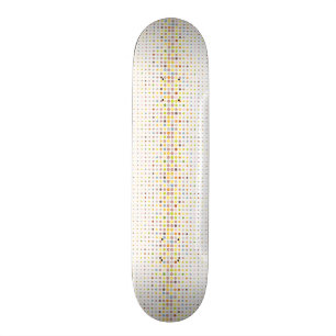 Mångfärgat pricka bakgrund skateboard bräda 20 cm