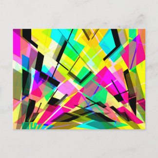 mångfasetterad vykort