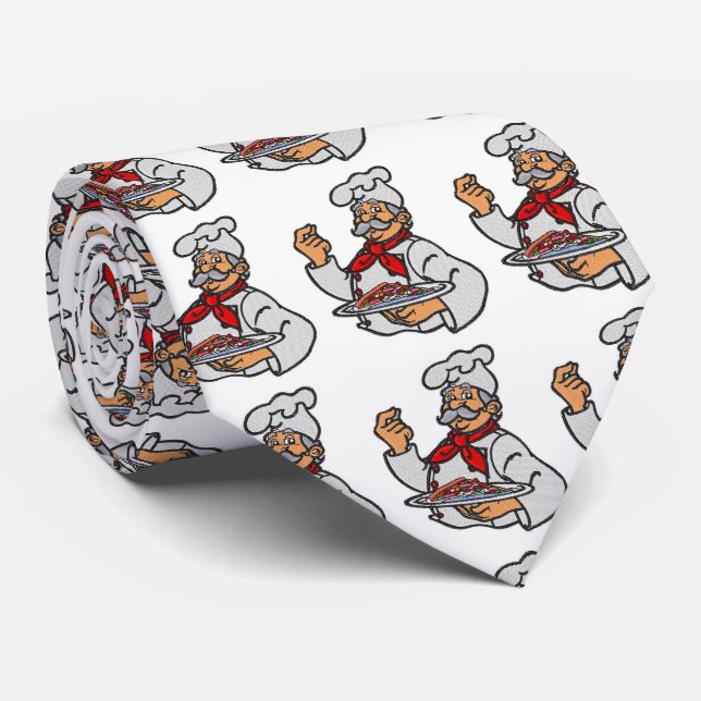 MANGIA "ITALIAN" CHEF OCH COOK'S TIE SLIPS (Rullad)