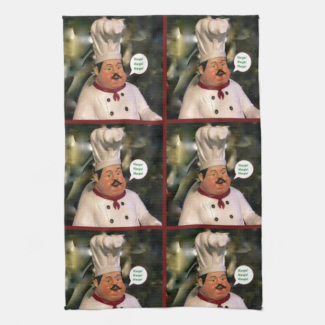 Mangia Mangia, Mangia kökshandduk (Vertikal)